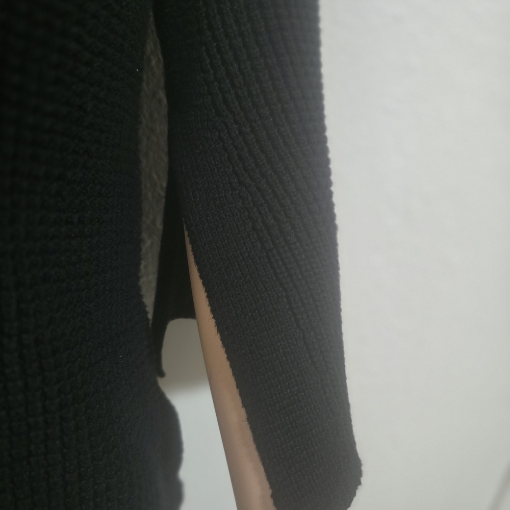 H by Halston Black Cowl Neck Sweater - Picture 2 of 12